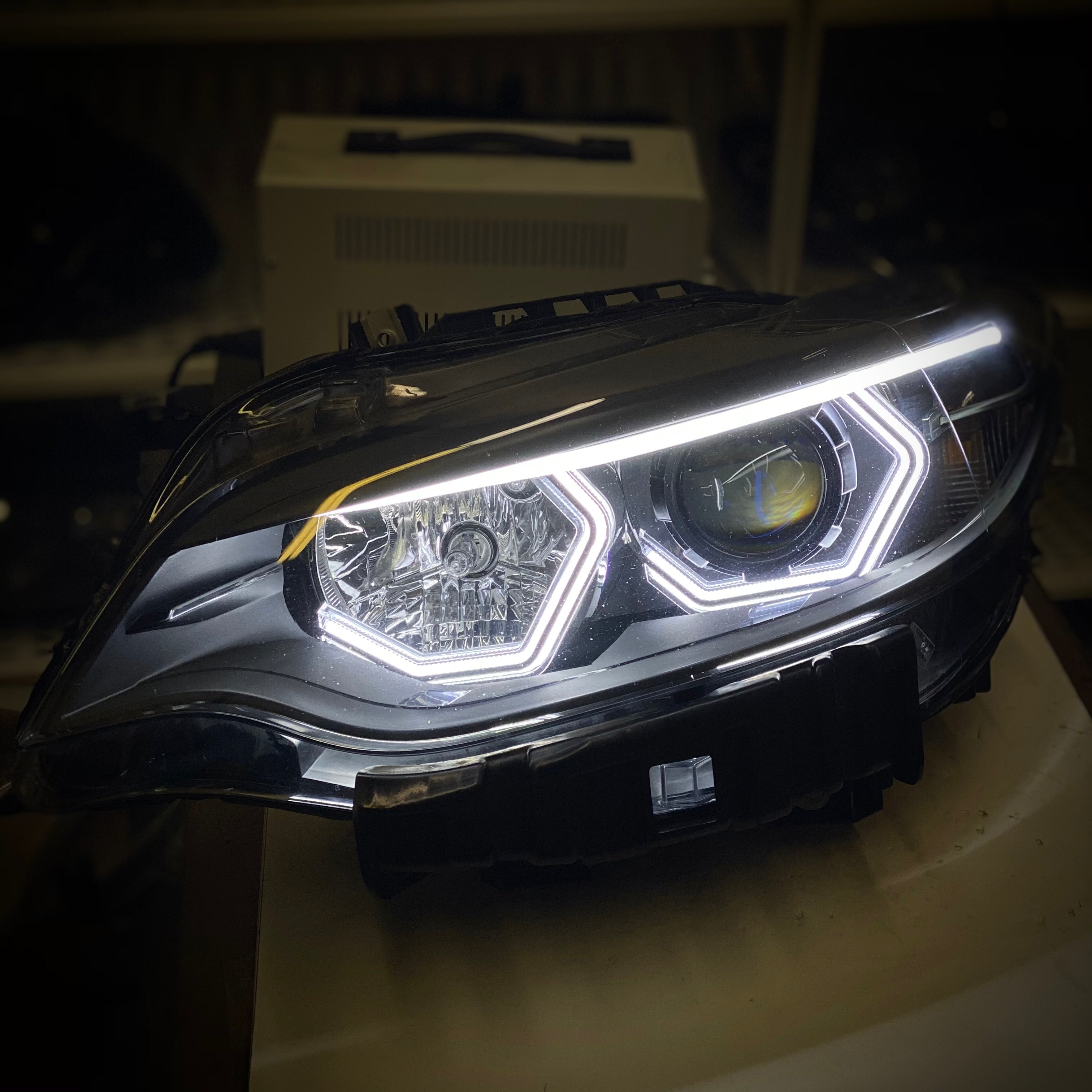 PRE-BUILT F22 2 Series Vision Retrofit (2014 - 2017 Halogen Headlights only)