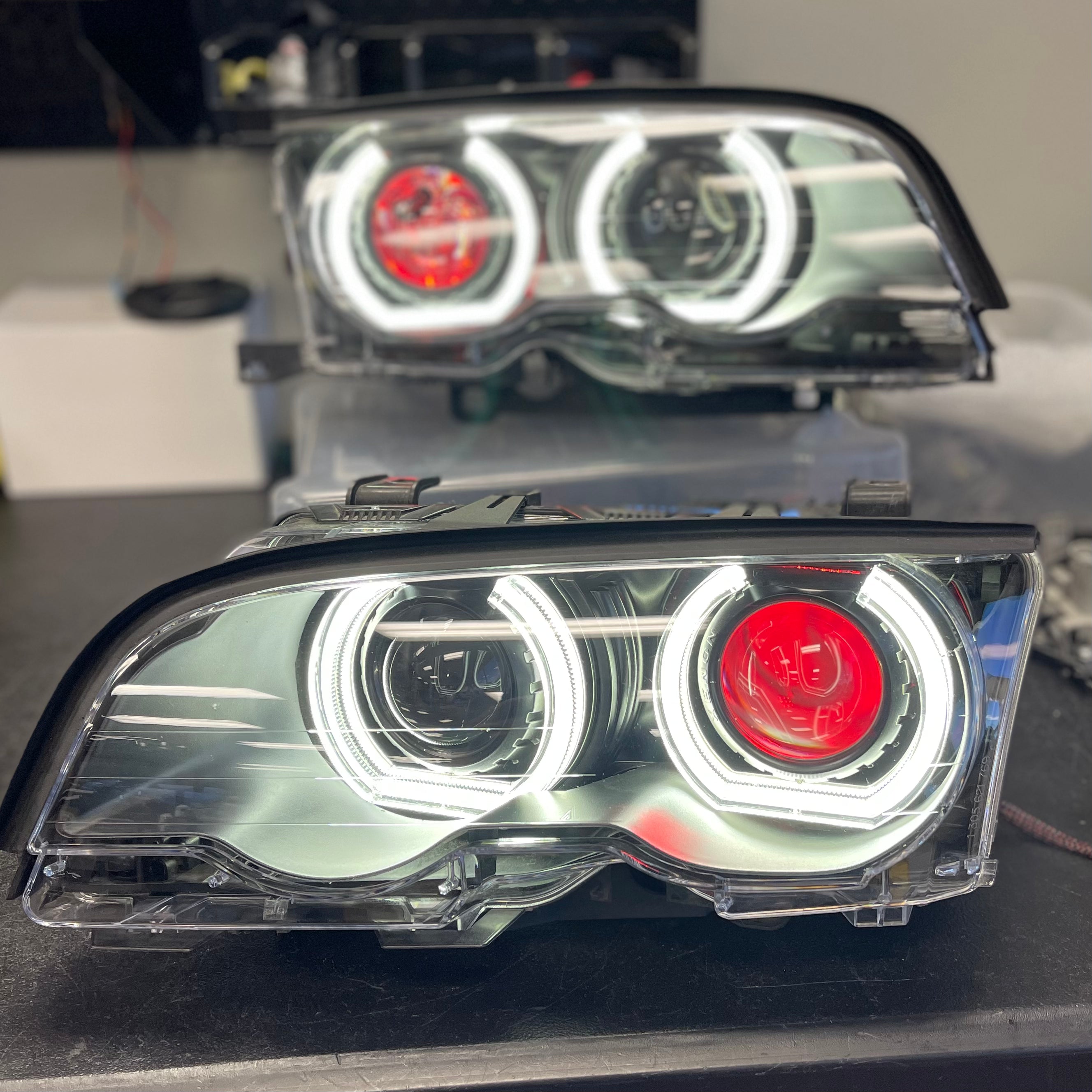 E46 M3 (01-06) and E46 Coupe (00-03) DTM Retrofit (Xenon Headlights Only)