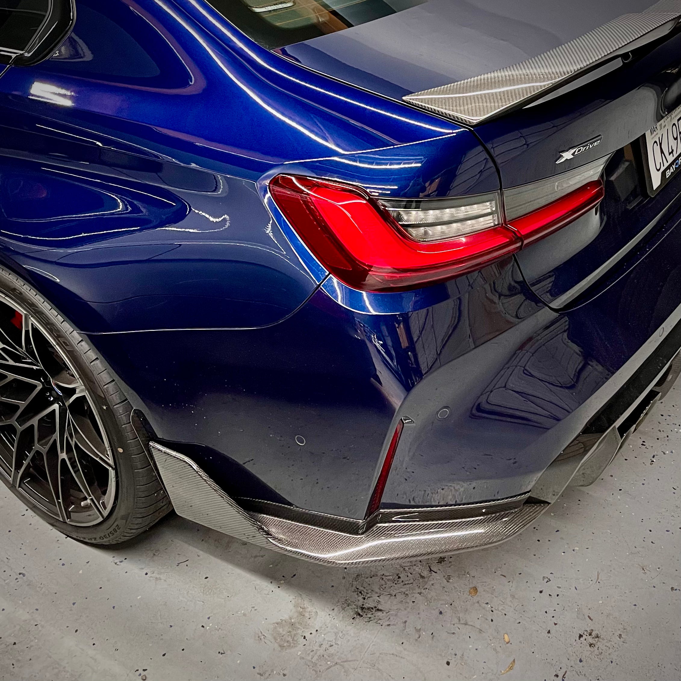 BMW G8X G80 G82 M3 M4 Carbon Fiber Rear Winglets