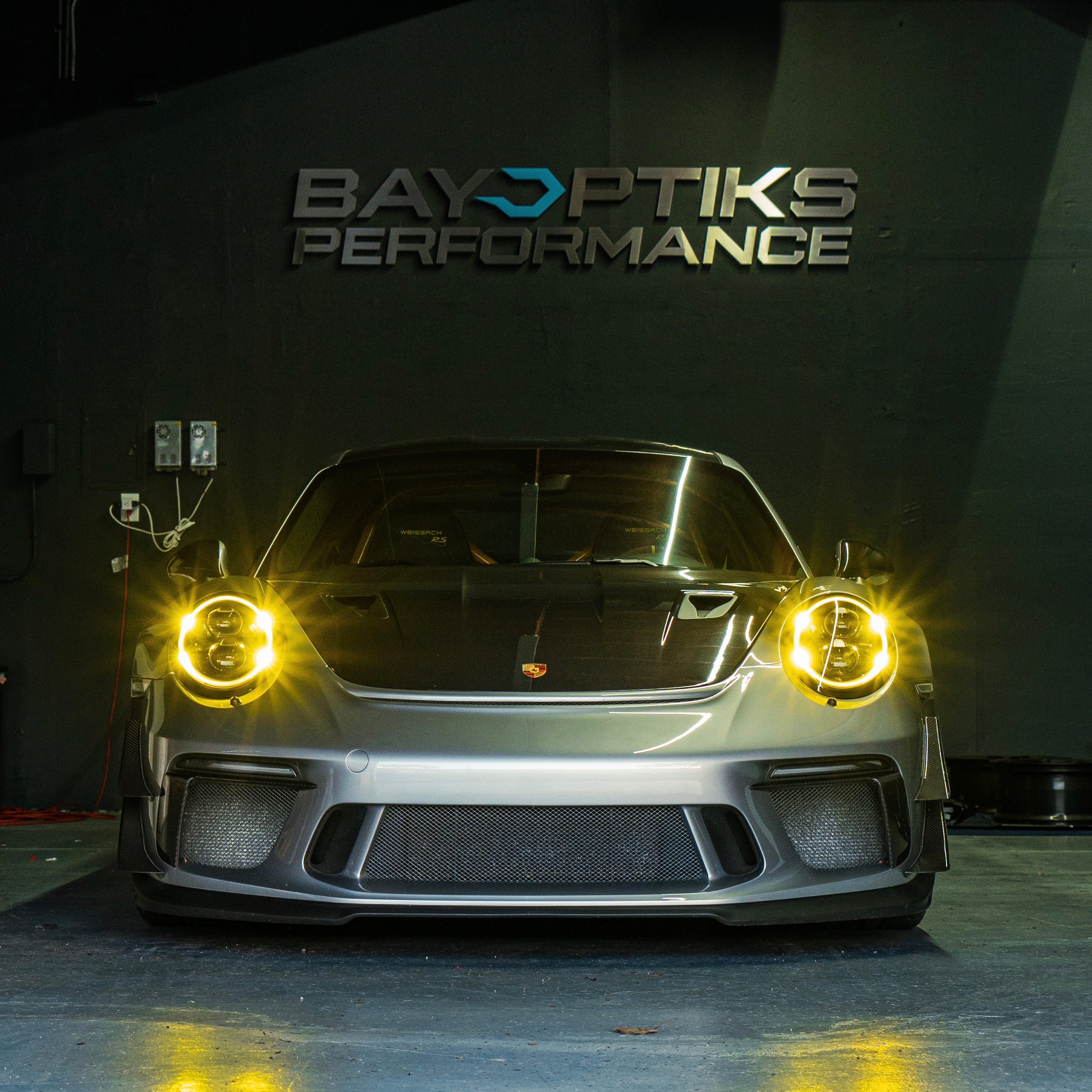 991 Porsche Carrera Turbo GT3 GT3RS PDLS Plus LED Motorsport Yellow DRL Upgrade Package (2014 - 2019)