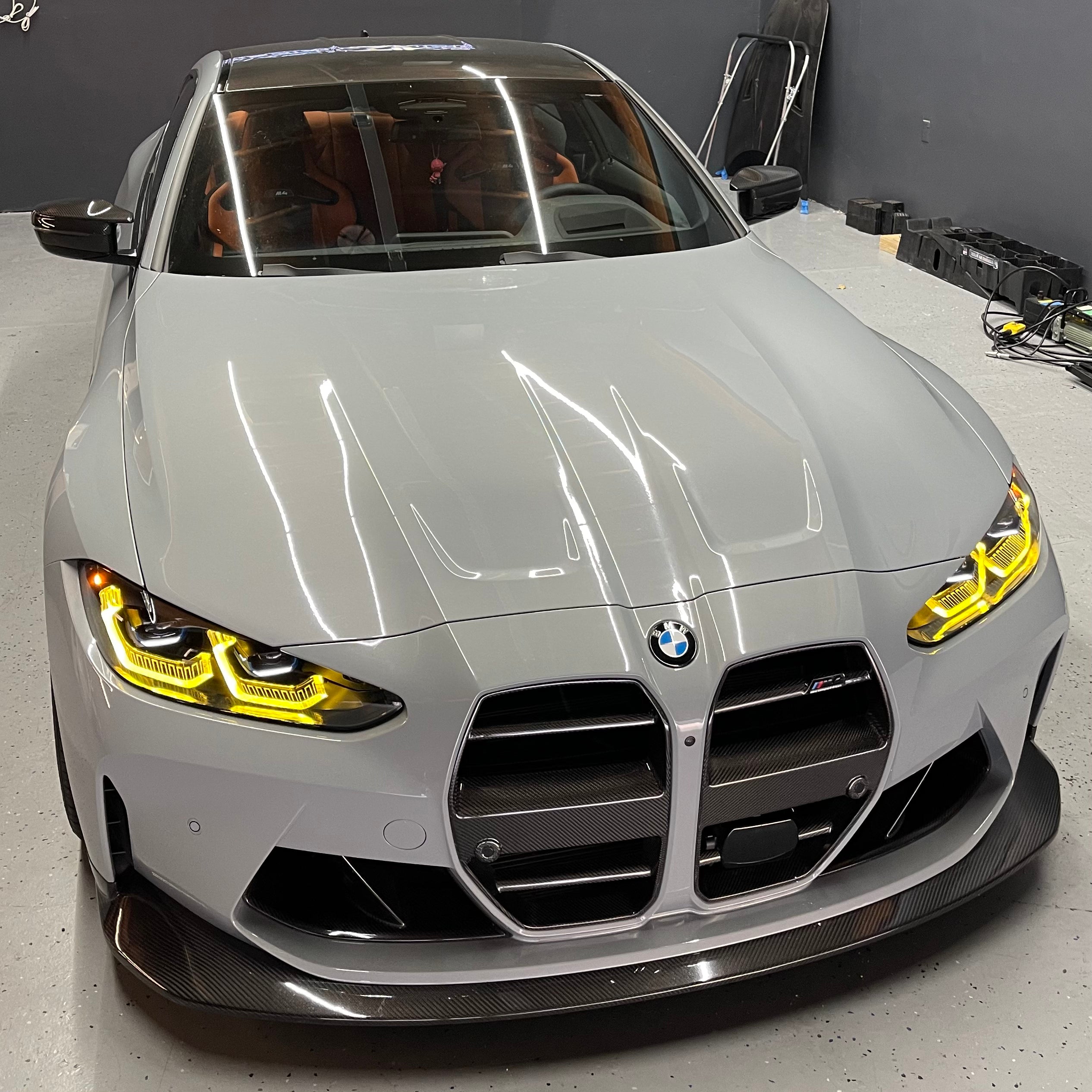 BMW G8X G80 G82 M3 M4 Carbon Fiber GT Style Grill