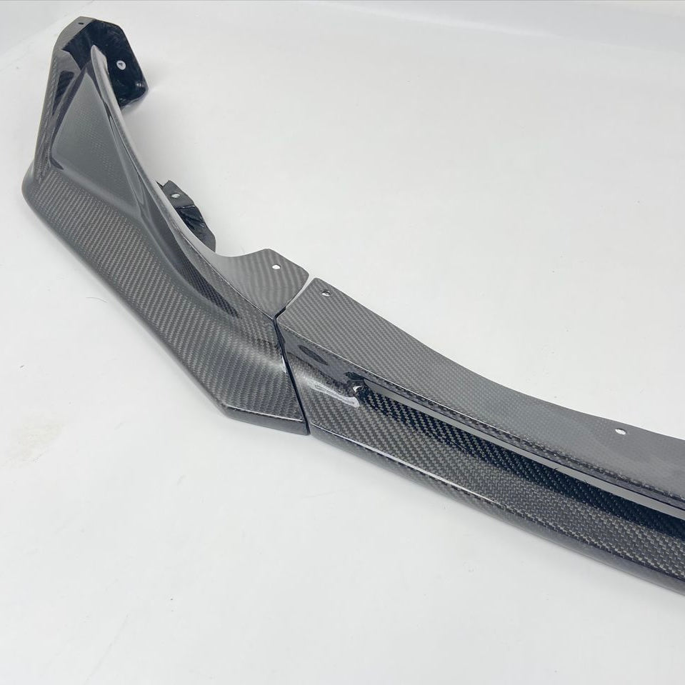 BMW G8X G80 G82 M3 M4 V Style Carbon Fiber Front Lip Splitter