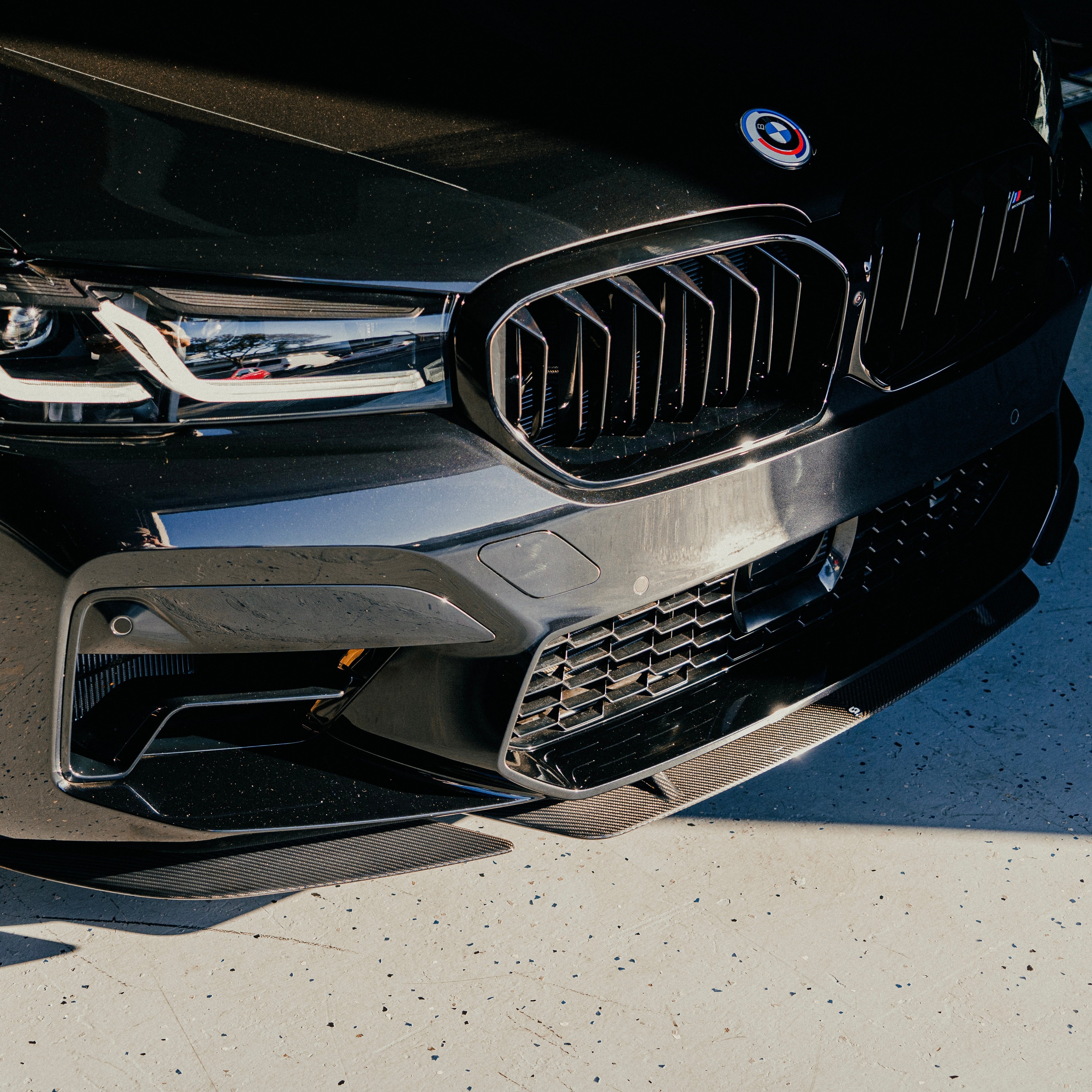 BMW LCI F90 M5 Sterckenn Style Carbon Fiber Splitter Lip (2020 - Present)