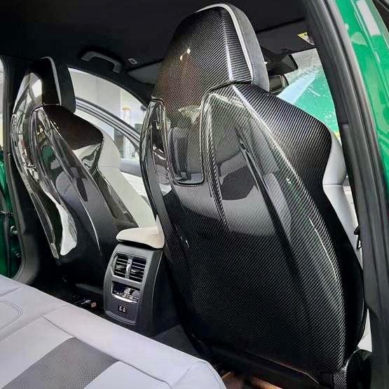 BMW M3 M4 Carbon Fiber Seat Back Covers